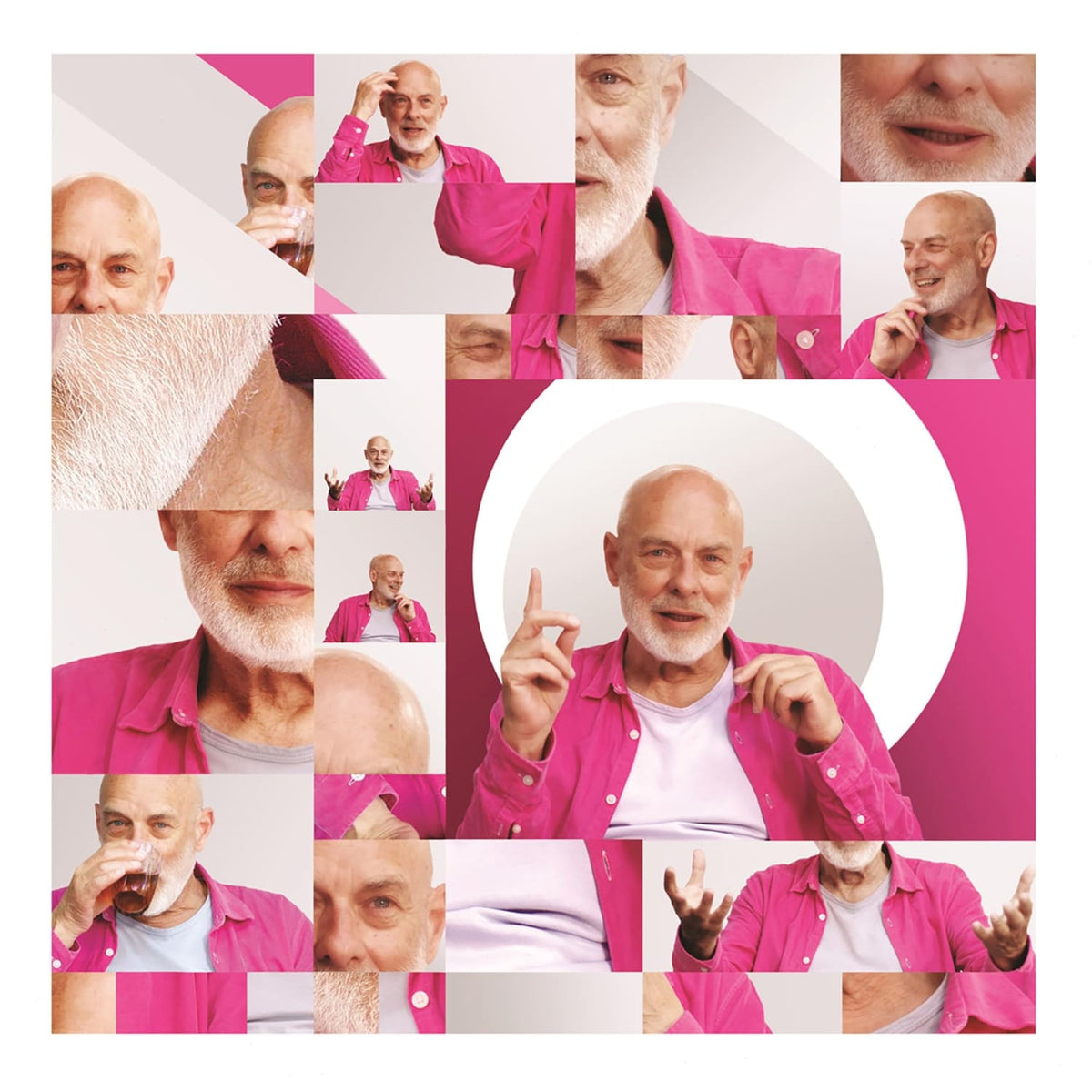 Brian Eno - Eno (Original Soundtrack) - Limited Magenta & White Colored - [Vinyl]