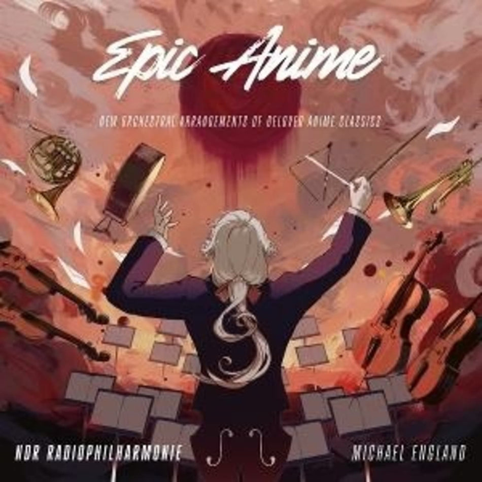Ndr Radiophilharmonie & Michael England - Epic Anime (Oxblood Color ) - [Vinyl]