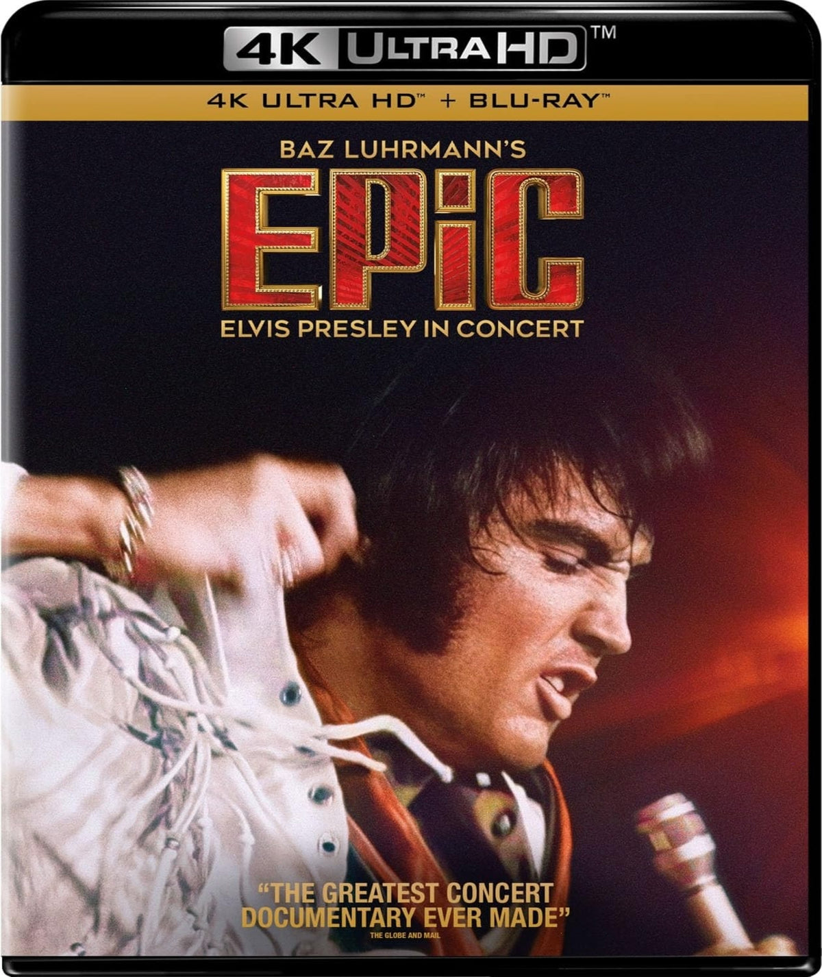 Epic: Elvis Presley in Concert - [4K UHD + Blu-ray]