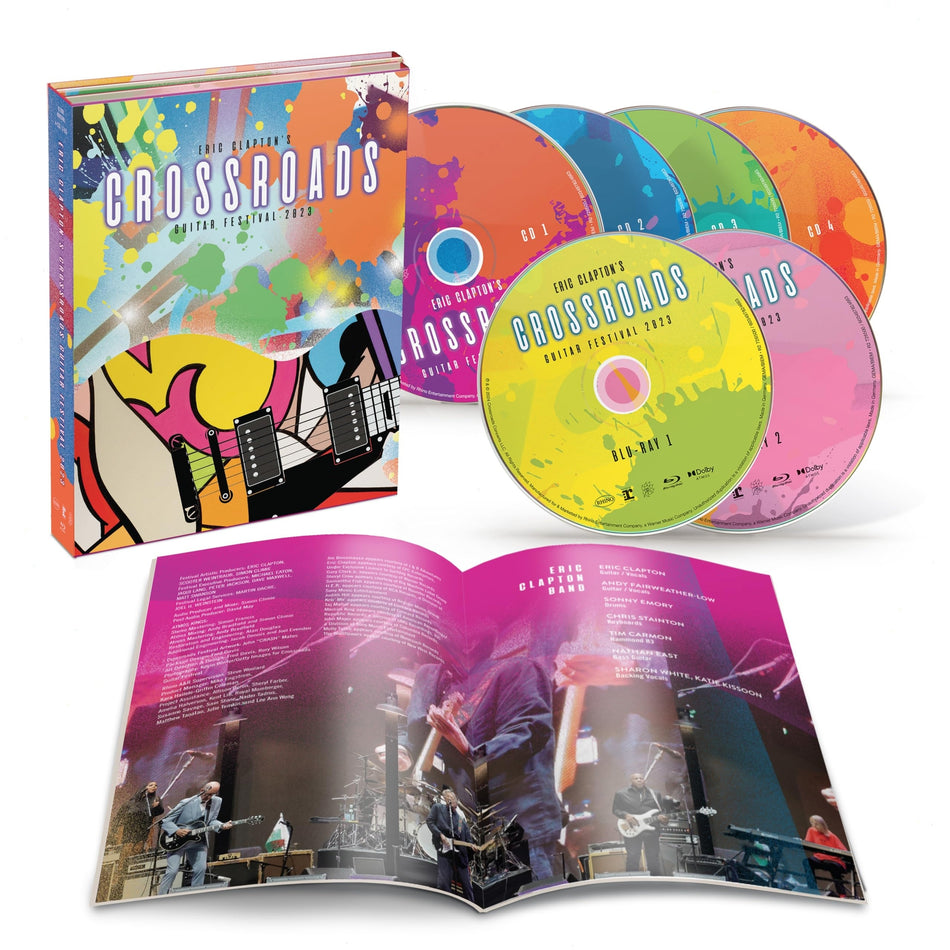 Eric Clapton - Eric Claptons Crossroads Guitar Festival 2023 - (Boxed Set, With Blu-ray) - [CD]