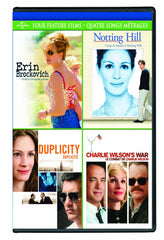 ERIN BROCKOVICH / NOTTING HILL / DUPLICITY / CHARLIE WILSON'S WAR FOUR FEATURE FILMS - [DVD]