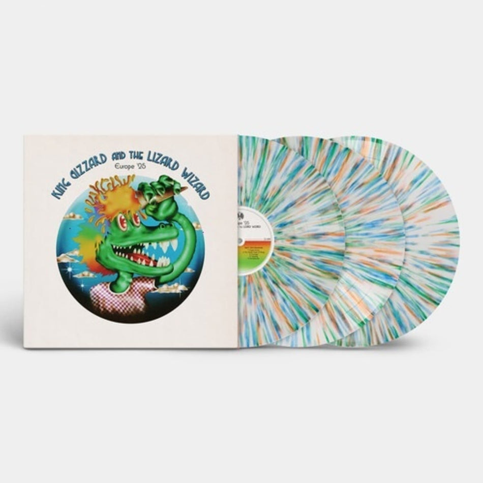 King Gizzard and the Lizard Wizard - Europe '25 Vol. Ii - (Colored , Gatefold LP Jacket, Splatter) - [Vinyl]