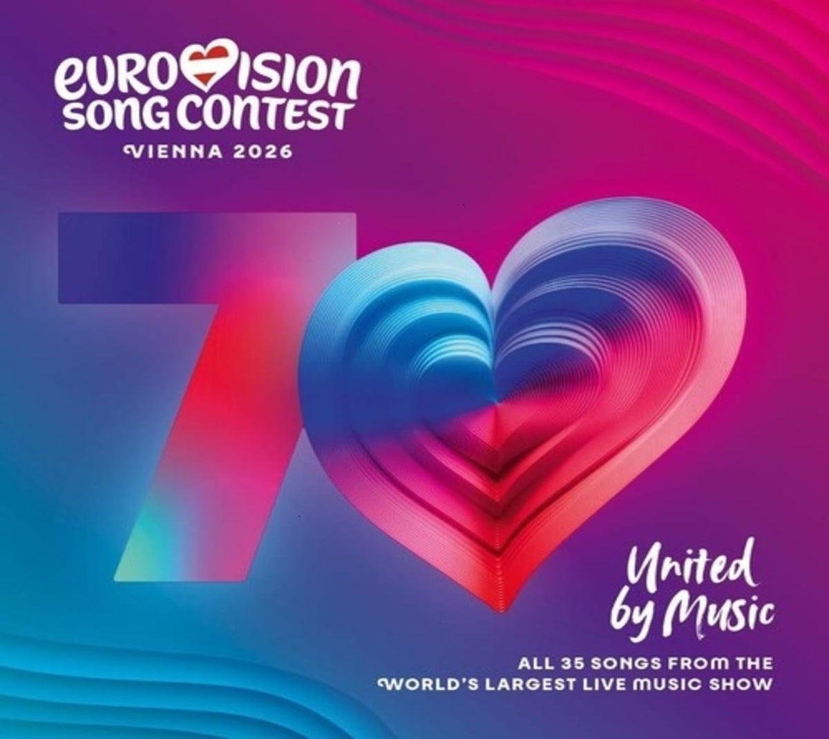 Various Artists - Eurovision Song Contest Vienna 2026 / Various - [CD]