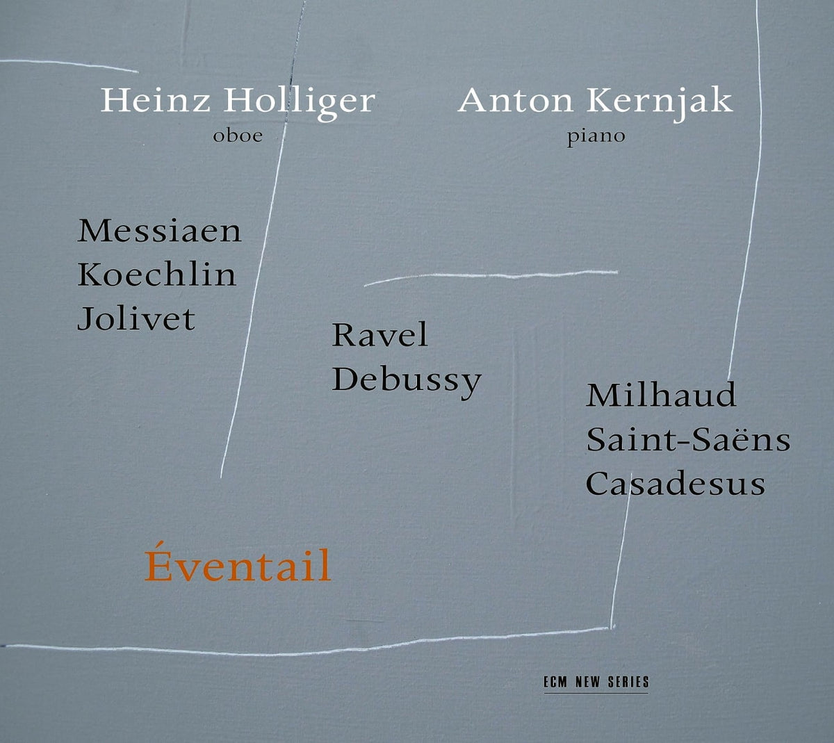 HEINZ HOLLIGER / ANTON KERNJAK - Eventail - [CD]