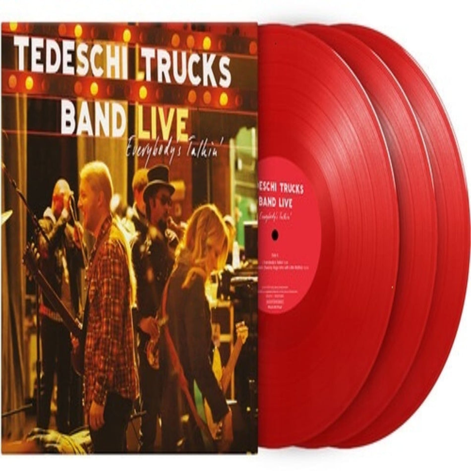 Tedeschi Trucks Band - Everybody's Talkin' - (Colored Vinyl, Red, 180 Gram Vinyl, Limited Edition, Gatefold LP Jacket) - [Vinyl]
