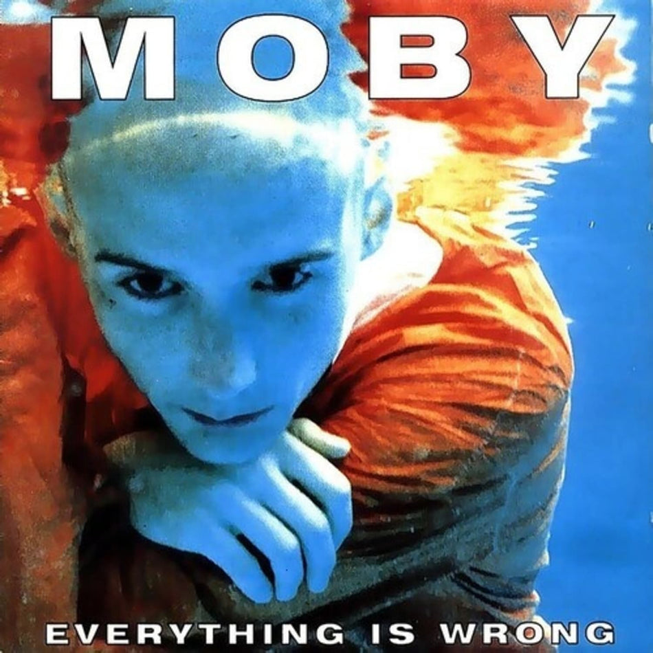 Moby - Everything Is Wrong - Light Blue - (Colored , Light Blue, 140 Gram ) - [Vinyl]
