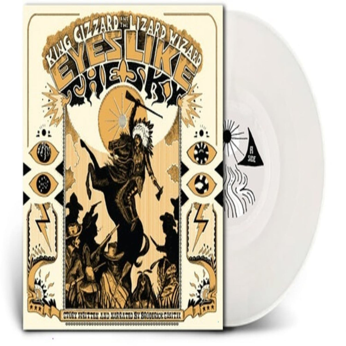 King Gizzard and the Lizard Wizard - Eyes Like the Sky - Injection Molded Pet Ecosonic - (Clear Vinyl) - [Vinyl]