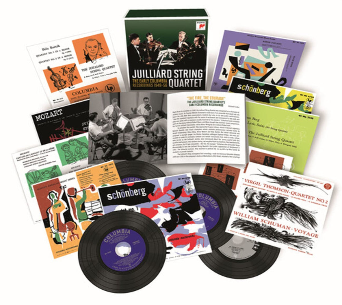 Juilliard String Quartet - Early Columbia Recordings - [CD]