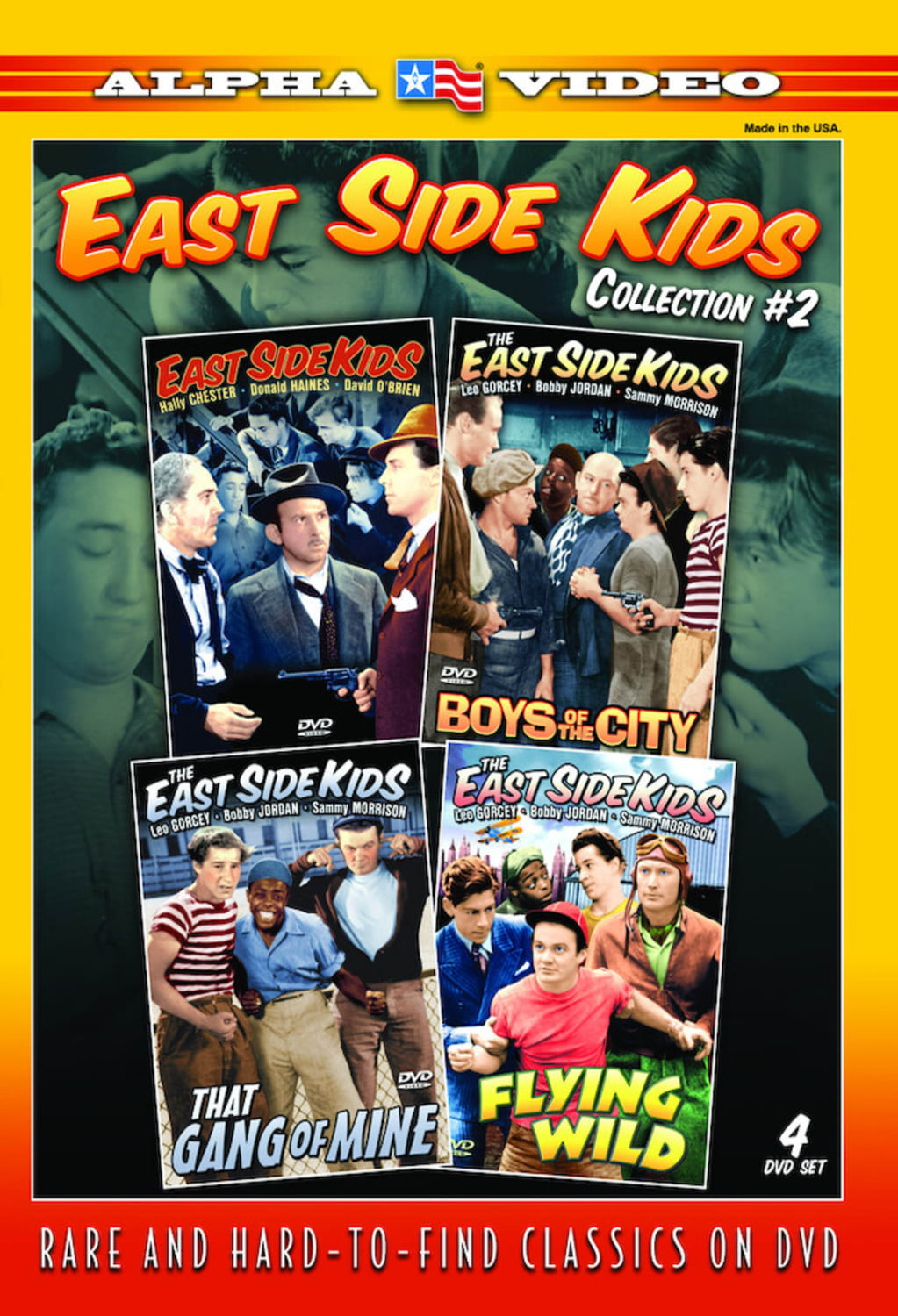 East Side Kids Collection #2 (East Side Kids/ Boys of The City/ That Gang of Mine/ Flying Wild) - (Boxed Set) - [DVD]