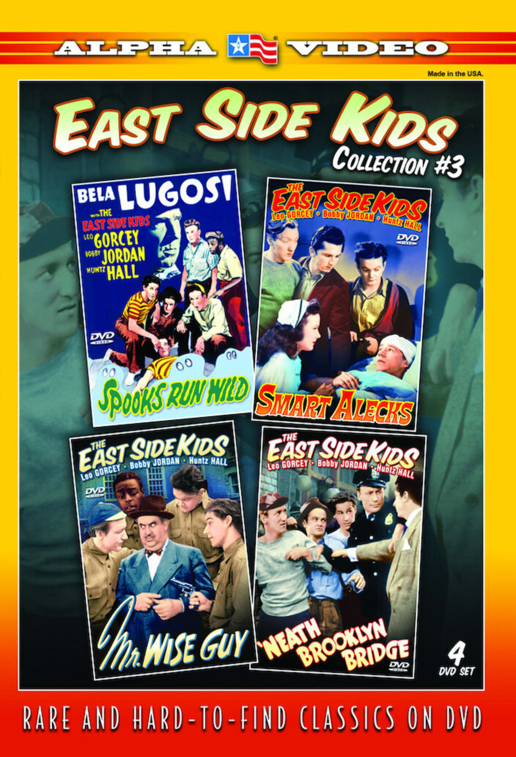 East Side Kids Collection #3 (Spooks Run Wild/ Mr. Wise Guy/ Smart Alecks/ 'Neath Brooklyn Bridge) - [DVD]