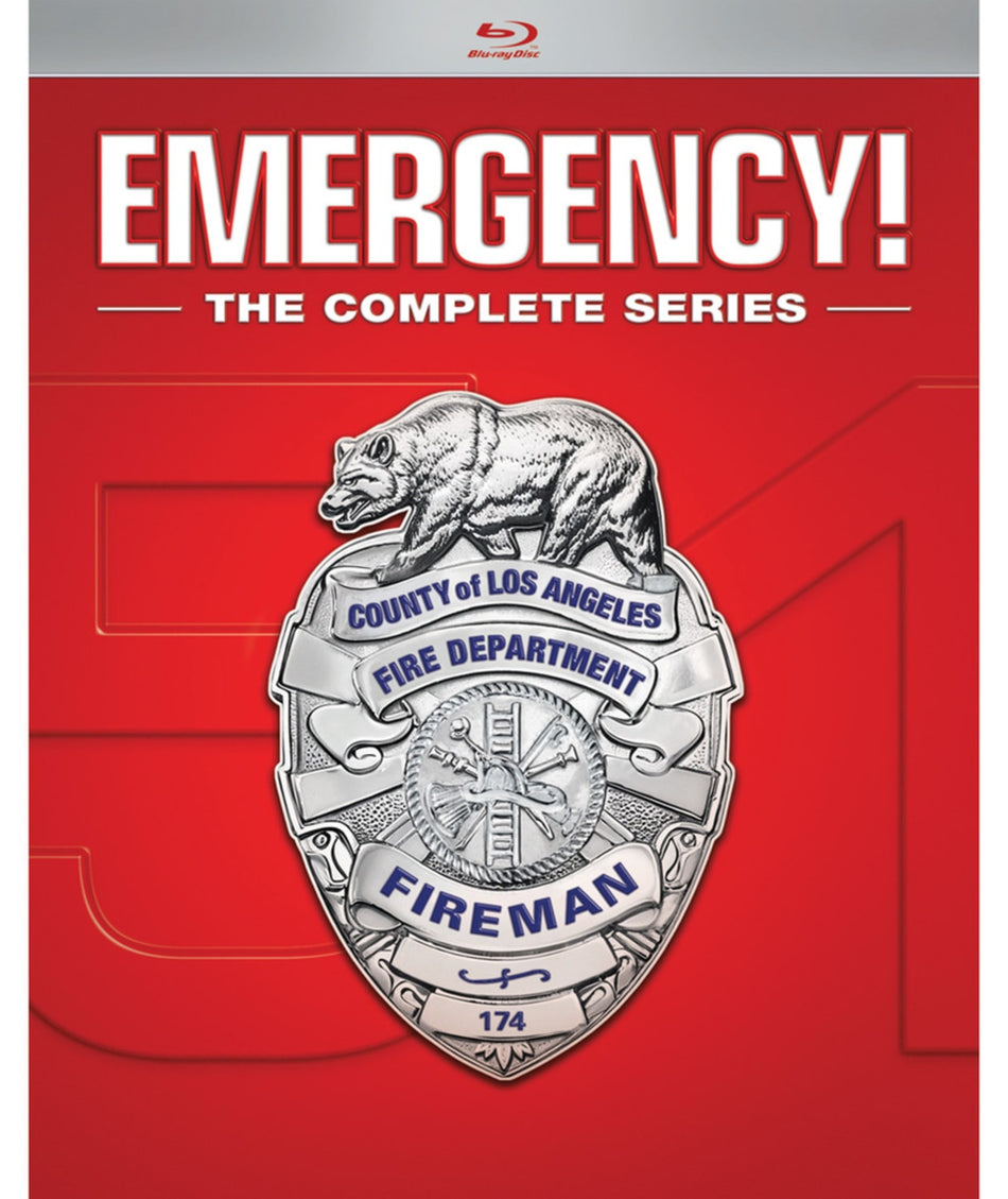 Emergency!: The Complete Series - (Boxed Set, Digital Theater System, Mono Sound, Subtitled, Sign Language) - [Blu-ray]