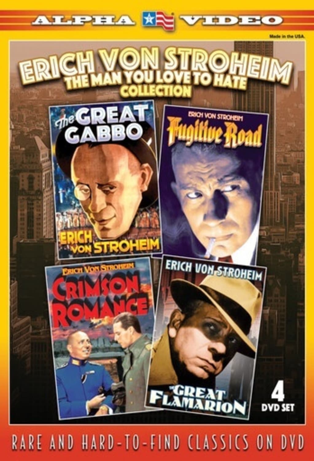 Erich Von Stroheim: The Man You Love To Hate Collection - [DVD]
