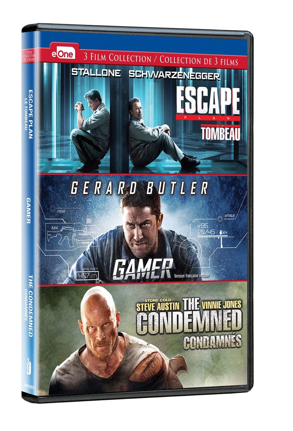 Escape Plan / / Gamer / / The Condemned Triple Feature - [DVD]