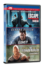 Escape Plan / / Gamer / / The Condemned Triple Feature - [DVD]