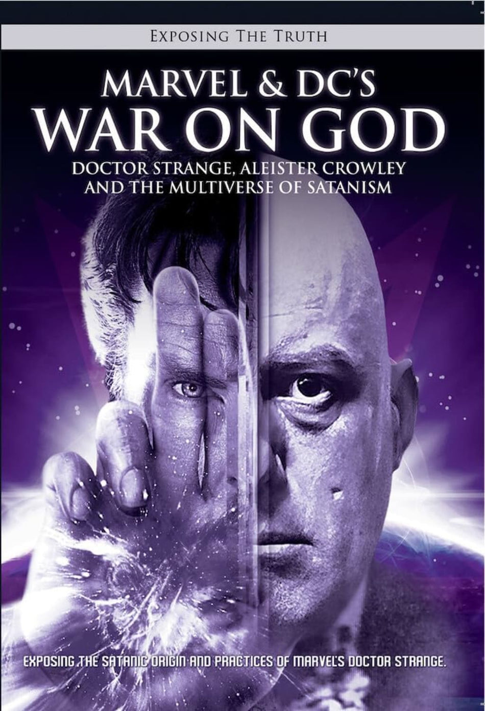 Exposing The TRUTH: Marvel And DC's War On God: Doctor Strange, Aleister Crowley, And The Multiverse Of Satanism - [DVD]