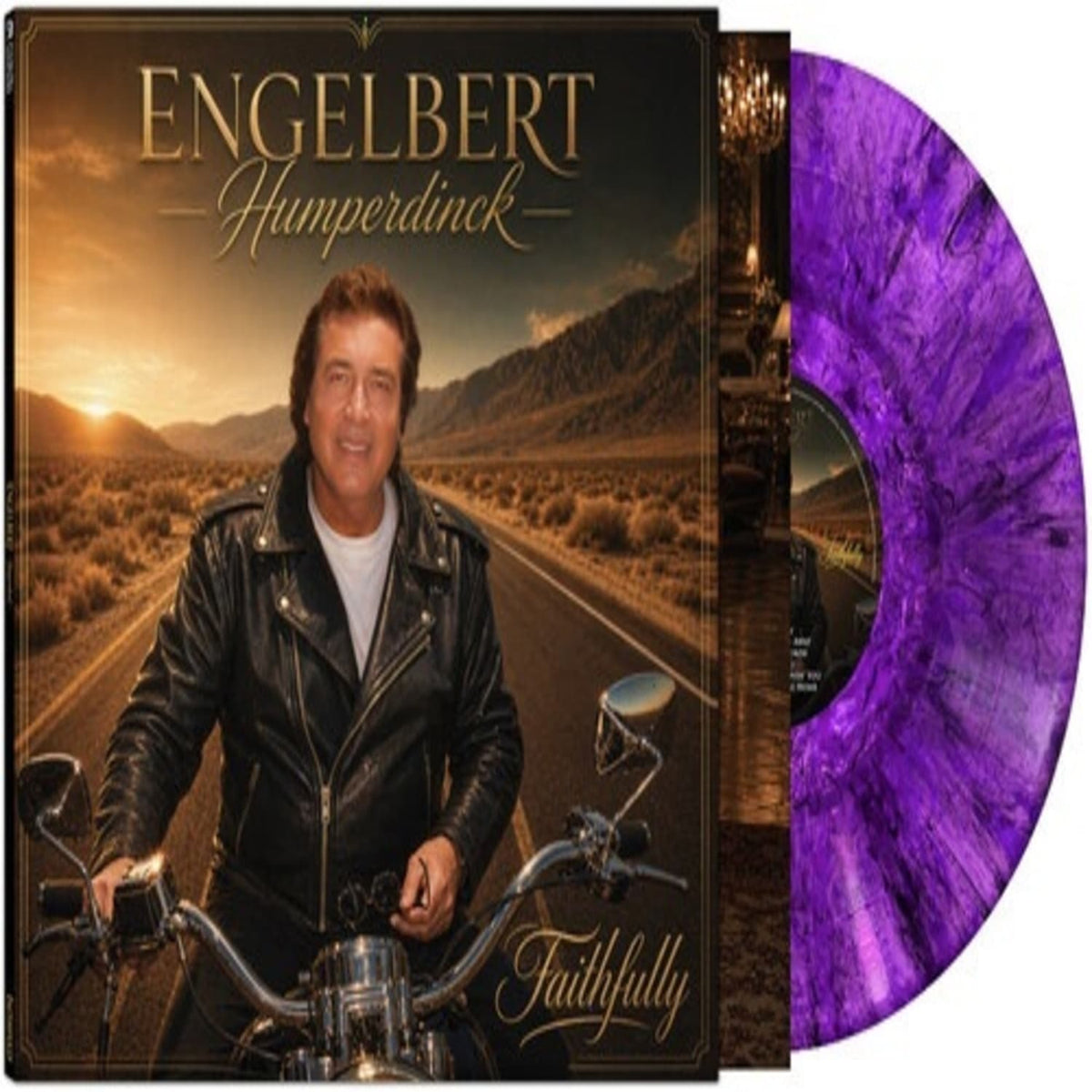 Engelbert Humperdinck - Faithfully - (Limited Edition, Black, Purple, Marble) - [Vinyl]