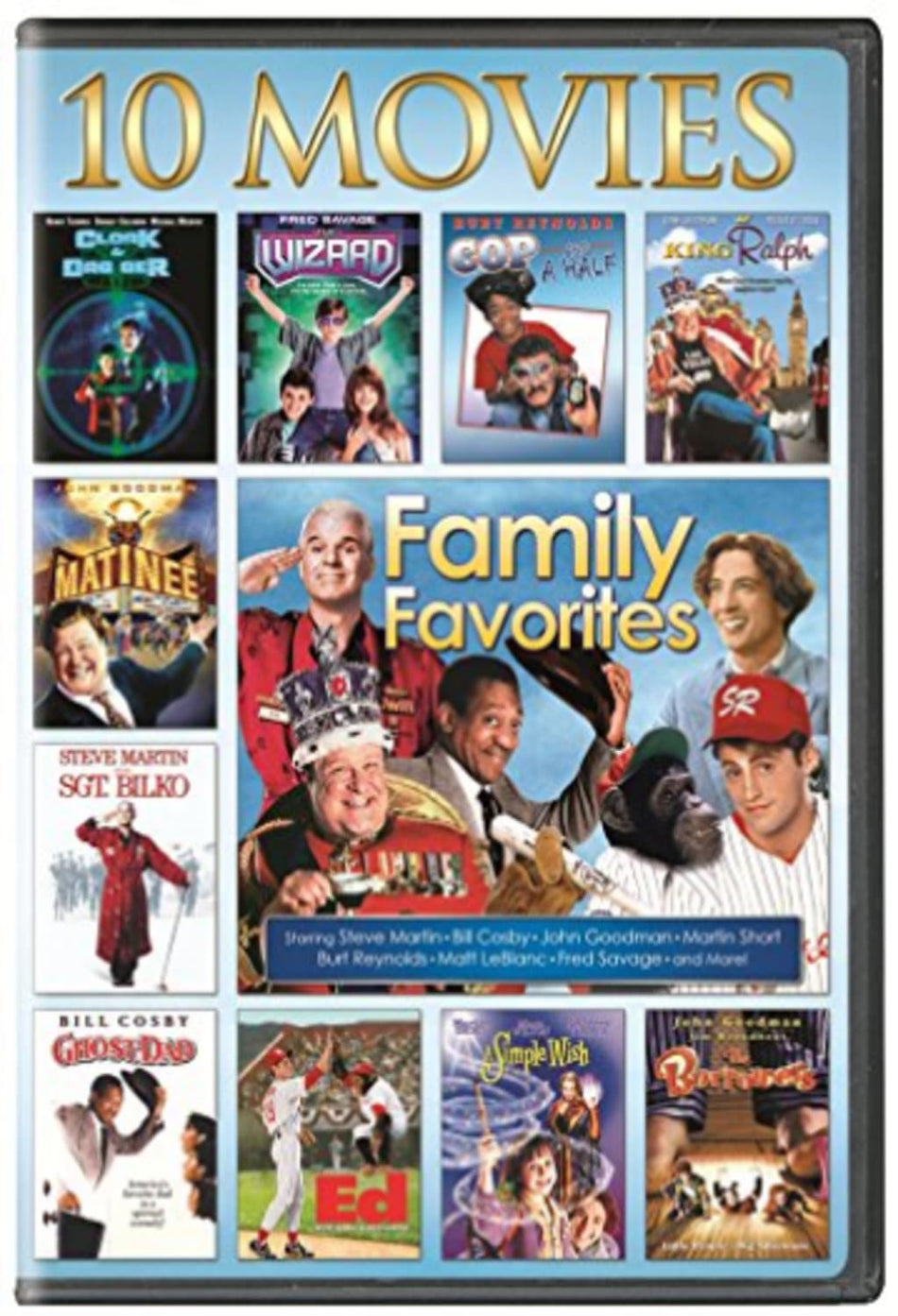 FAMILY FAVORITES: 10 - MOVIE COLLECTION - [DVD]