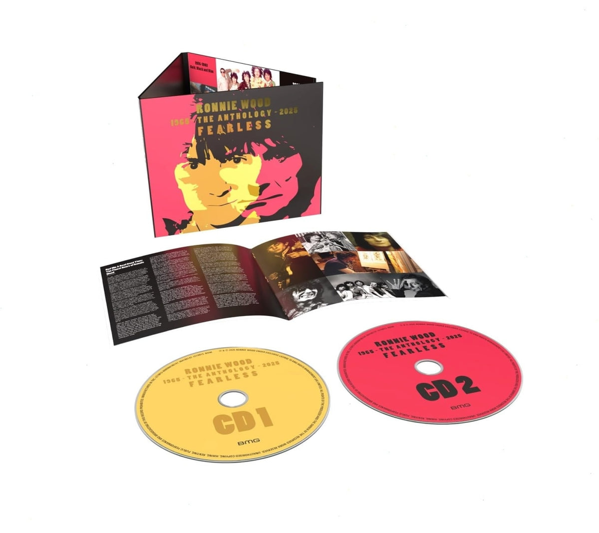 Ronnie Wood - Fearless: Anthology 1965-2025 - (Booklet, Digipack Packaging) - [CD]