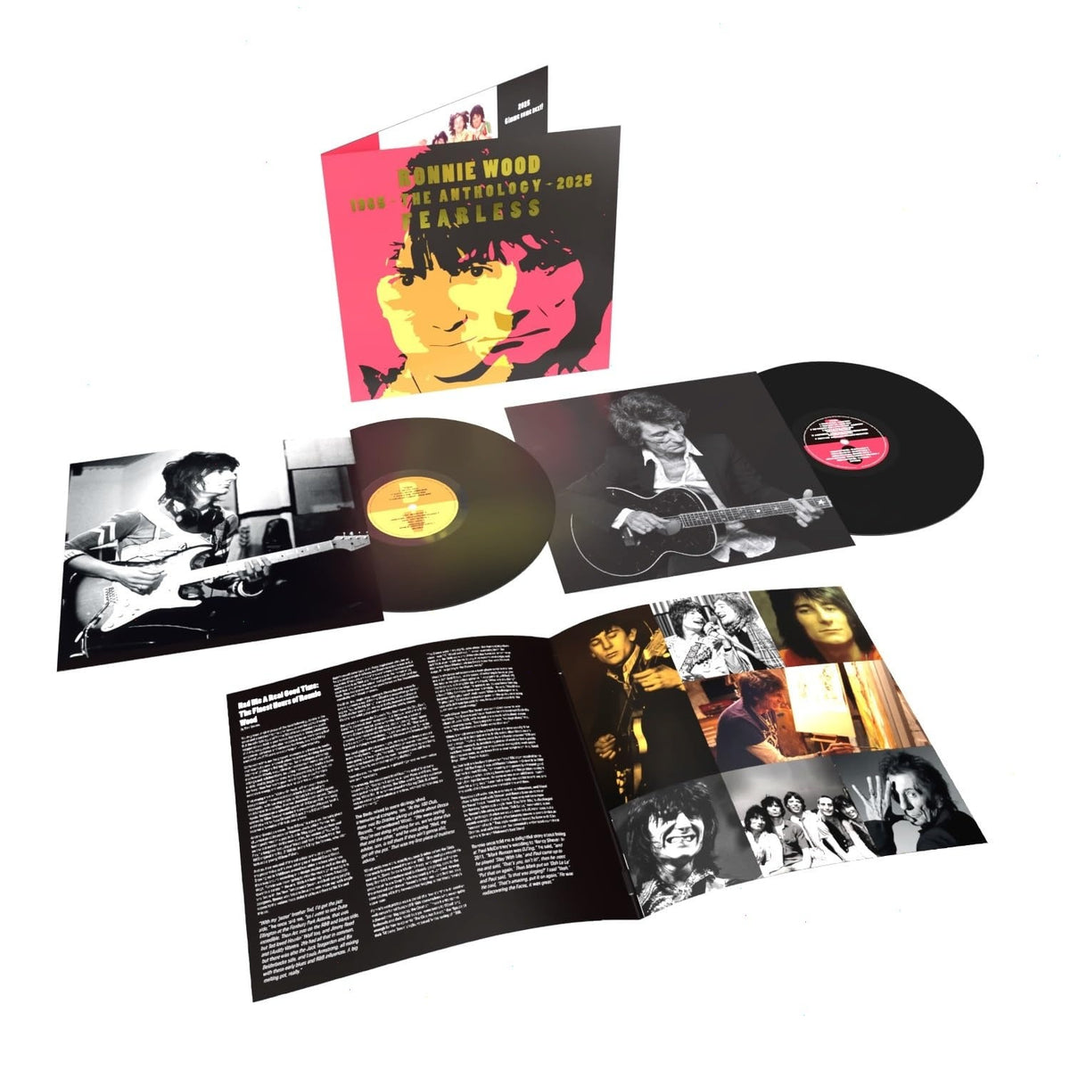 Ronnie Wood - Fearless: Anthology 1965-2025 - (180 Gram Vinyl, Gatefold LP Jacket, Insert) - [Vinyl]