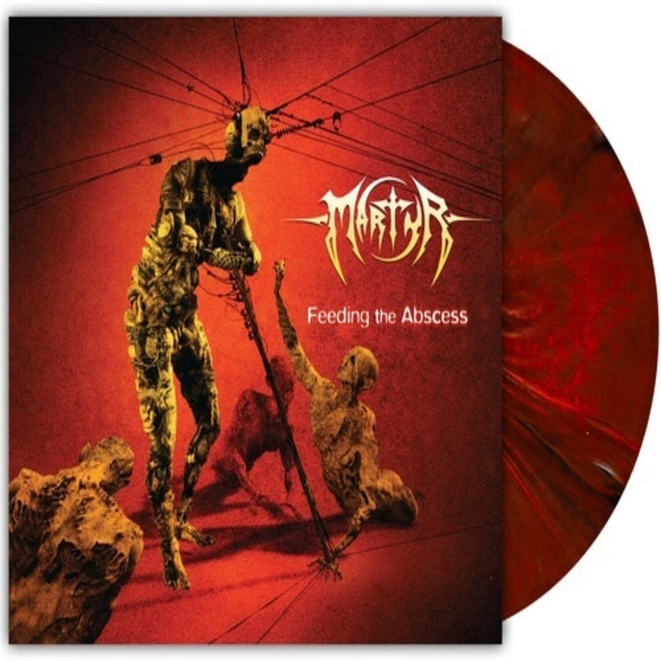 Martyr - Feeding The Abscess - (Colored , Red, Remixed, Remastered, Reissue) - [Vinyl]