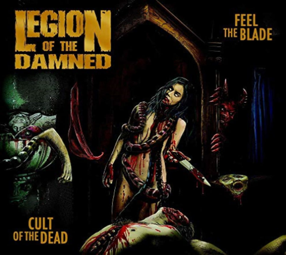 Legion of the Damned - Feel The Blade / Cult Of The Dead [Explicit Content] - (Parental Advisory Explicit Lyrics) - [CD]