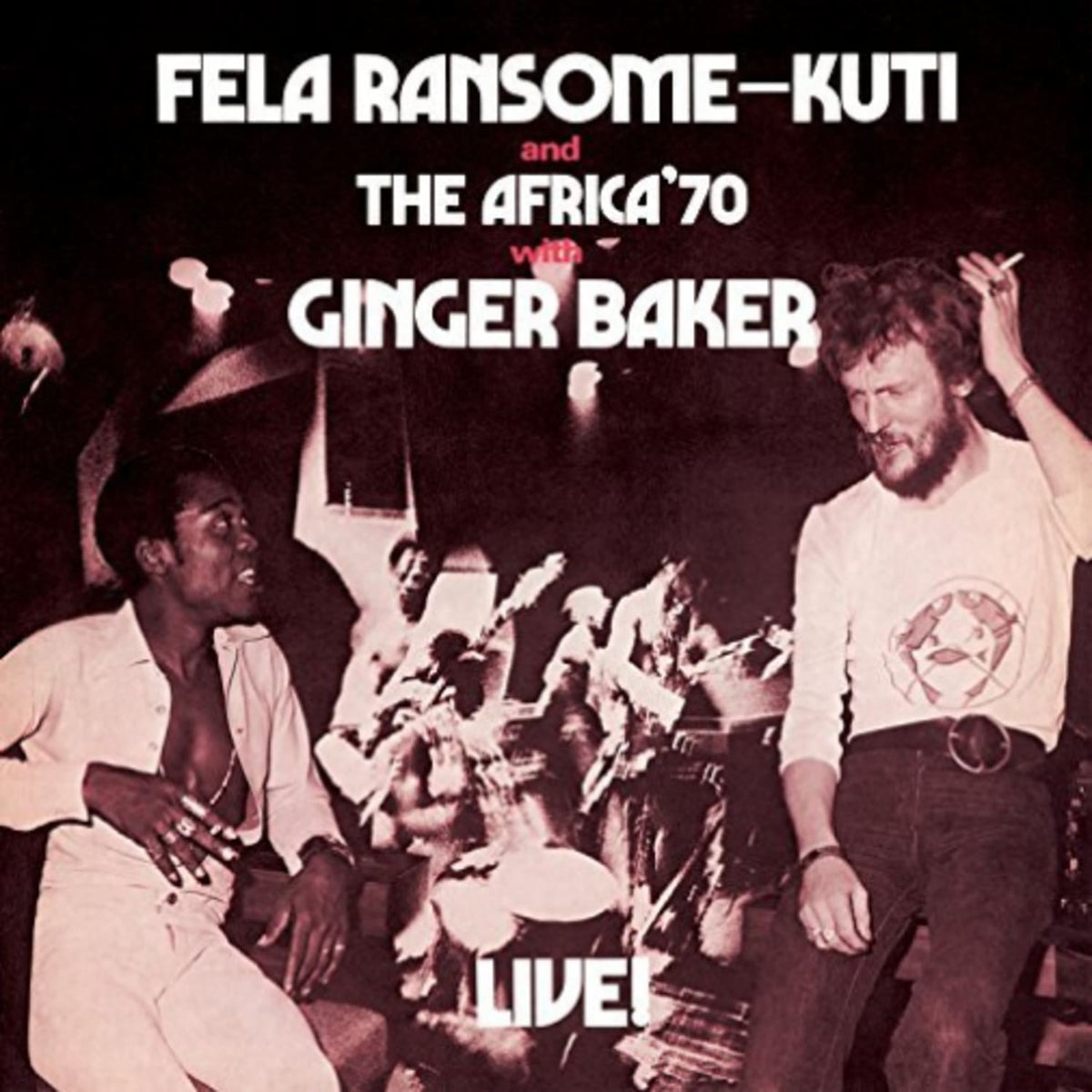 Fela Kuti - Fela Live with Ginger Baker - (Digital Download Card) - [Vinyl]