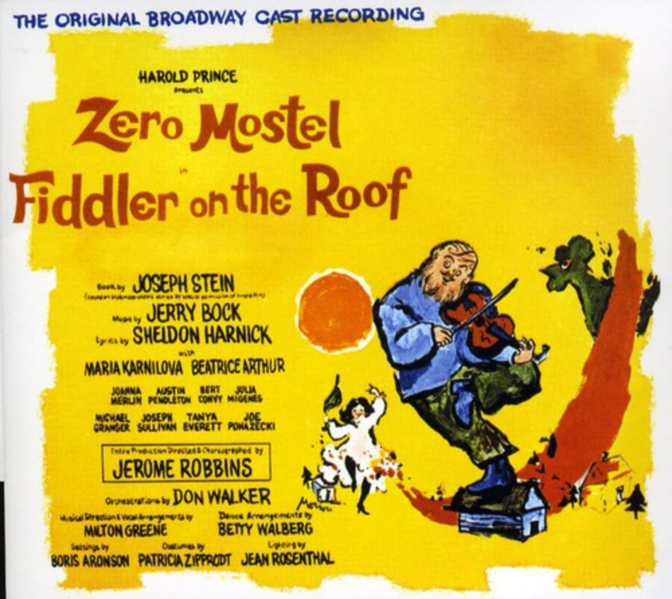 Broadway Cast - Fiddler On The Roof - (Ecopak - Biodegradable PKG) - [CD]