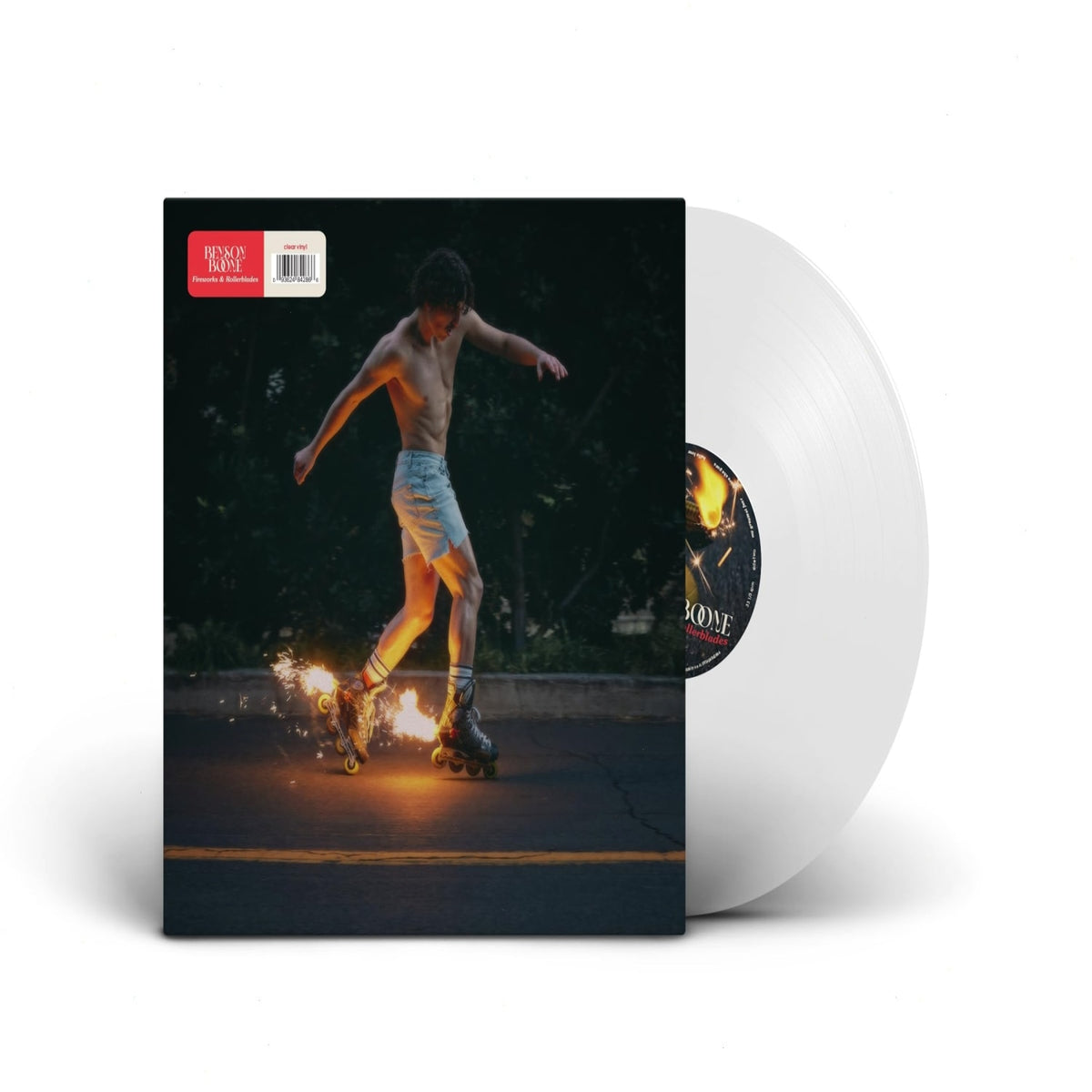 Benson Boone - Fireworks & Rollerblades (Clear Vinyl) - (Clear Vinyl) - [Vinyl]