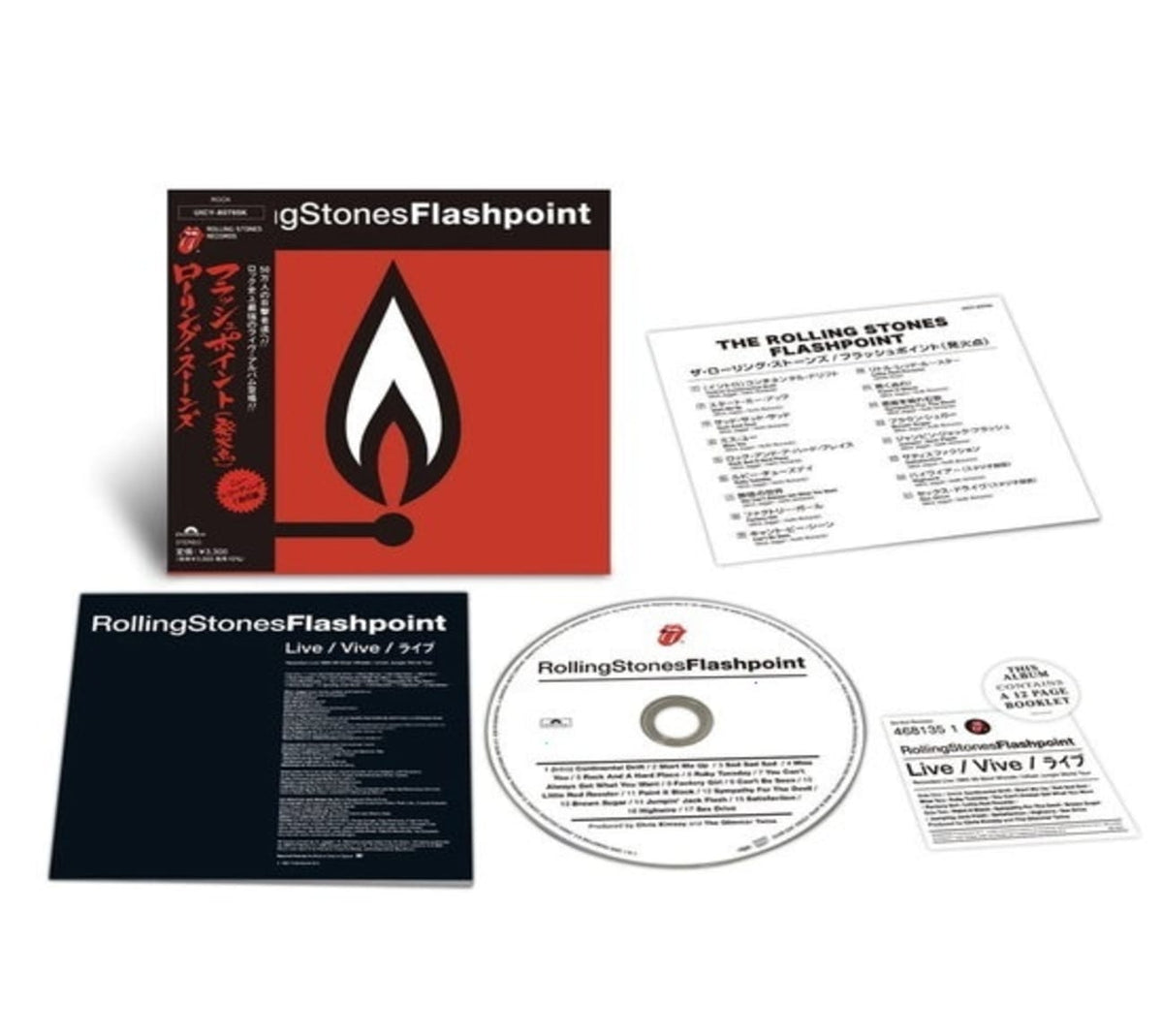The Rolling Stones - Flashpoint - SHM- [CD]