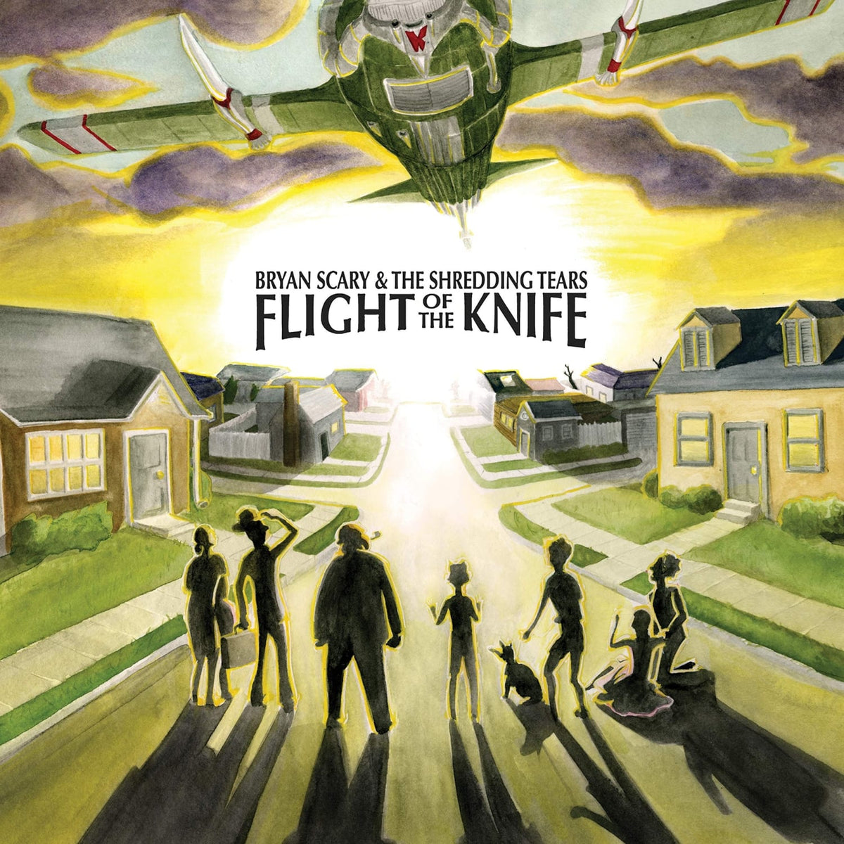 BRYAN SCARY / SHREDDING TEARS - Flight Of The Knife - [Vinyl]