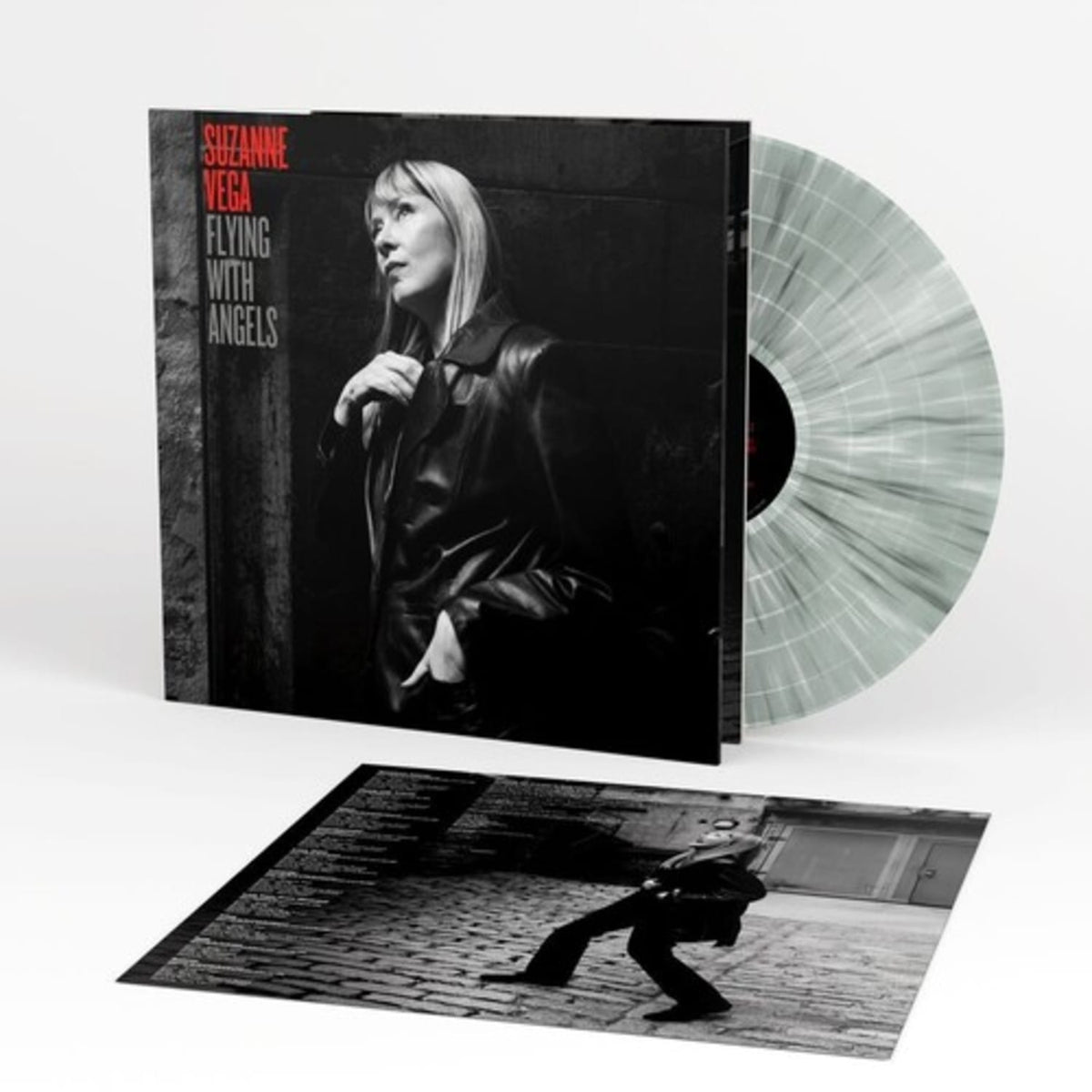 Suzanne Vega - Flying With Angels - (Colored Vinyl, Gray, Smoke, Gatefold LP Jacket) - [Vinyl]