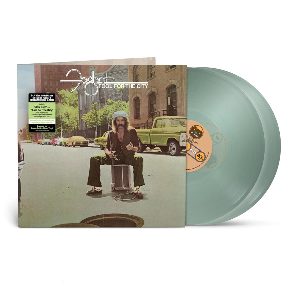 Foghat - Fool For The City - (Clear Vinyl, Coke Bottle Green, Anniversary Edition) - [Vinyl]