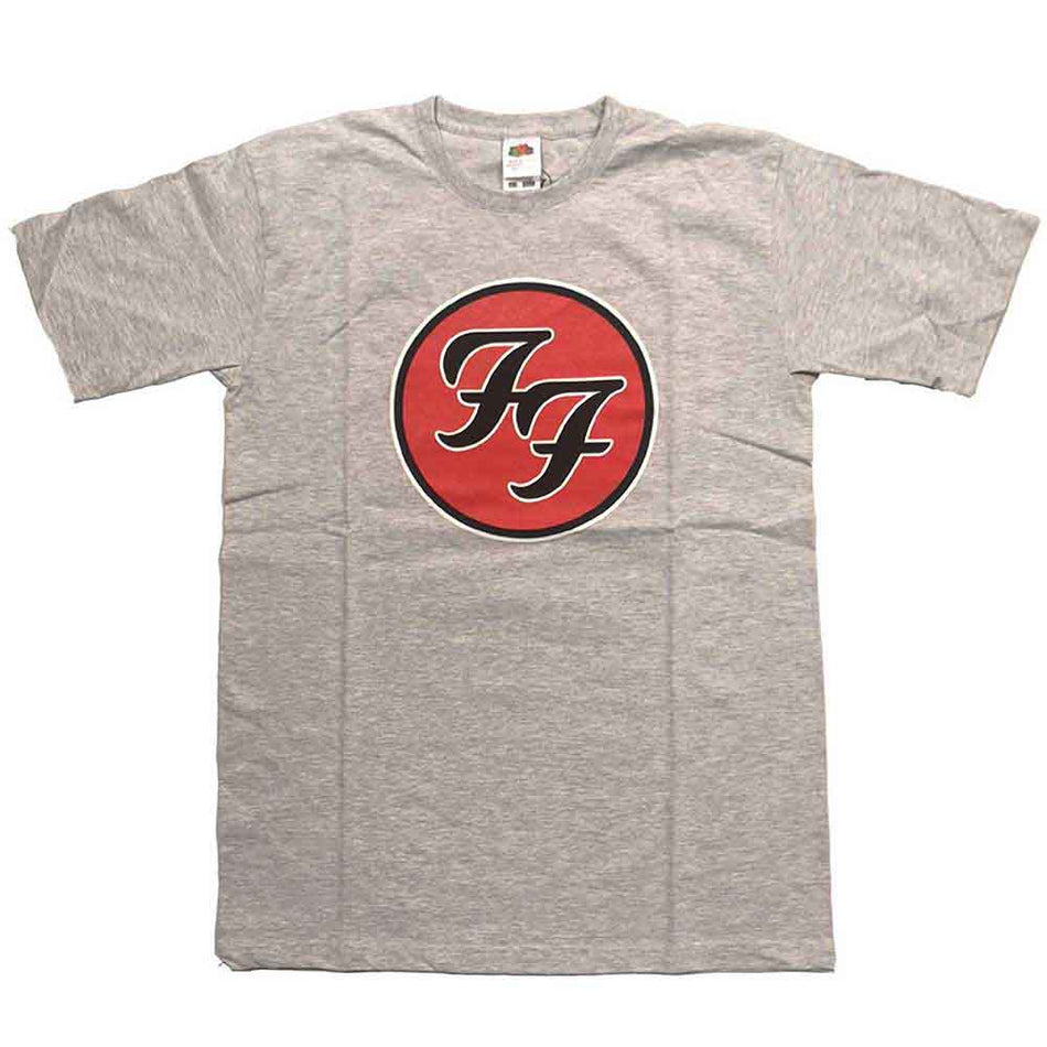 Foo Fighters Kids T-Shirt: FF Logo (Heather Grey)