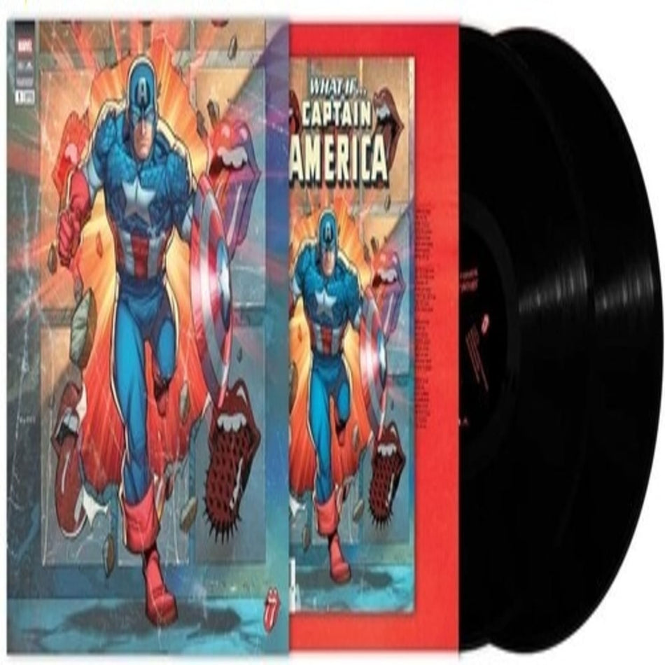 The Rolling Stones - Foreign Tongues (Marvel Collector's Series) (Captain America) [Explicit Content] - (Parental Advisory Explicit Lyrics, Limited Edition, Comic Book) - [Vinyl]