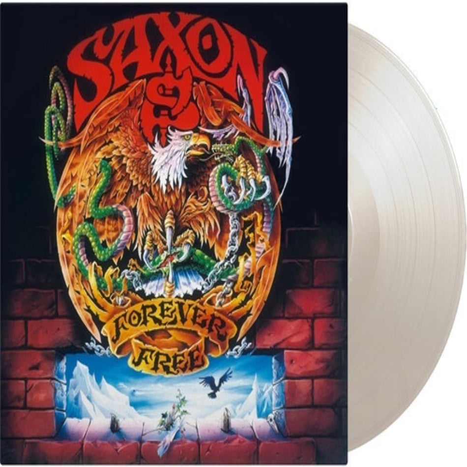 Saxon - Forever Free - Limited 180-Gram White Colored - [Vinyl]
