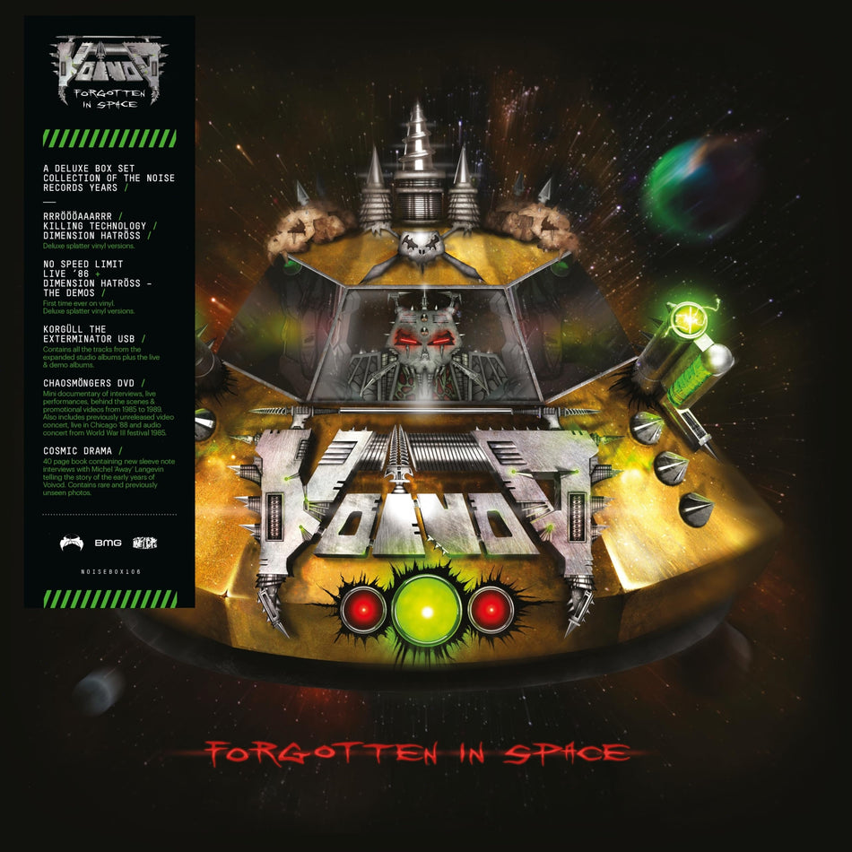 Voivod - Forgotten In Space [Explicit Content] - (Oversize Item Split, Parental Advisory Explicit Lyrics, Boxed Set) - [Vinyl]
