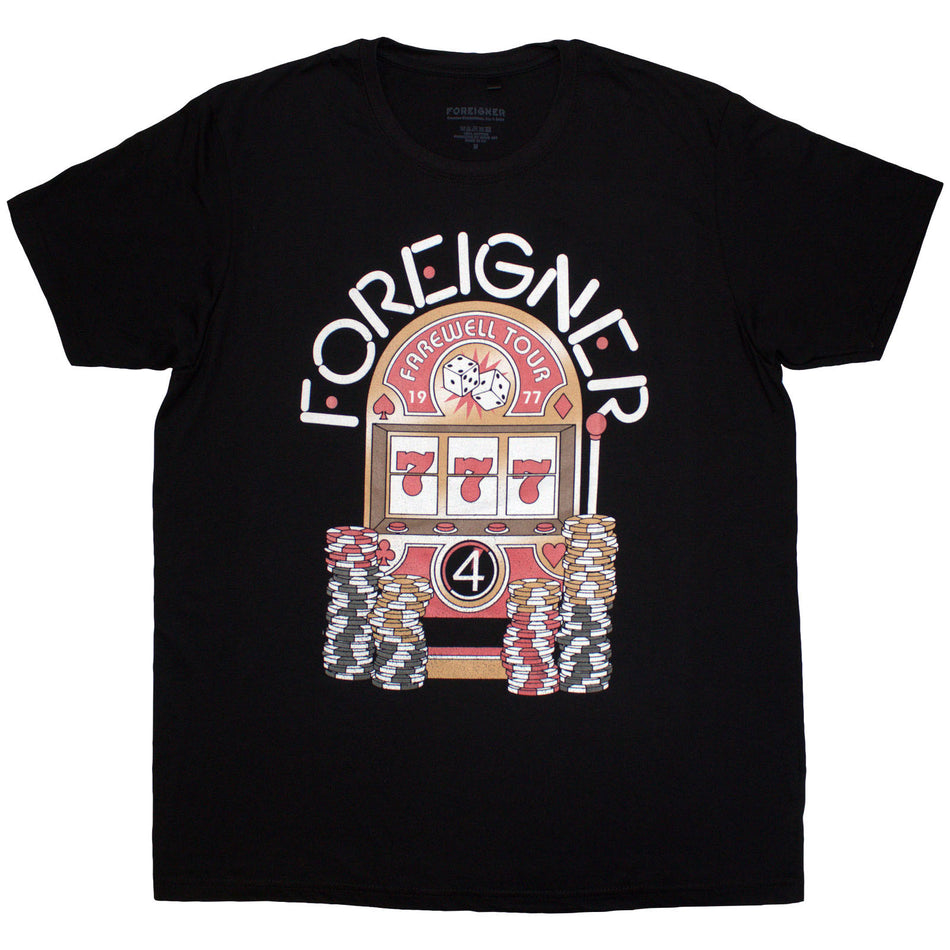 Foreigner Unisex T-Shirt: Farewell Tour (Black)