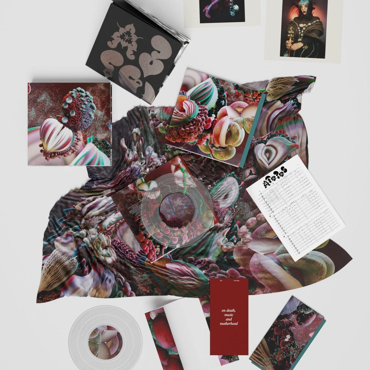 Bjork - Fossora - (Boxed Set, 10-Inch Vinyl, Clear Vinyl, Scarf, Booklet) - [Vinyl]