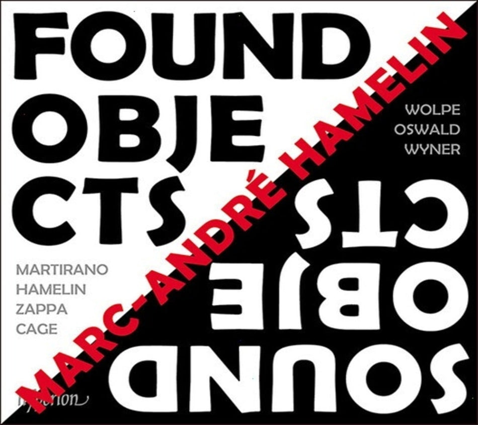 Marc-Andre Hamelin - Found Objects / Sound Objects - [CD]
