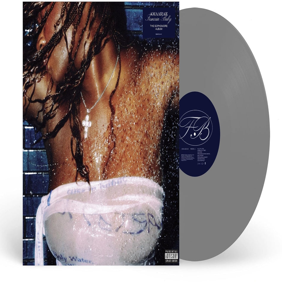 Amaarae - Fountain Baby [Explicit Content] - (Parental Advisory Explicit Lyrics, Colored Vinyl, Silver) - [Vinyl]