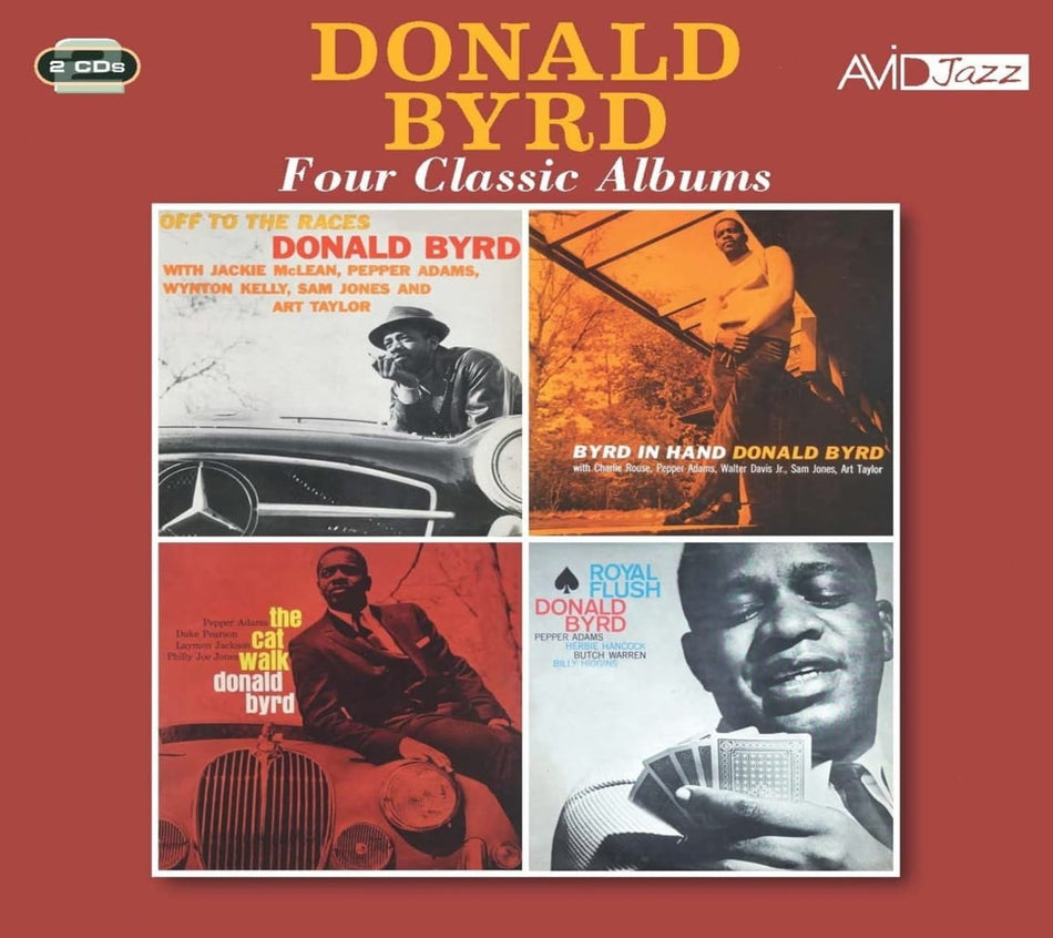 Donald Byrd - Off To Races-Byrd In Hand-Cat Walk-Royal Flush - [CD]