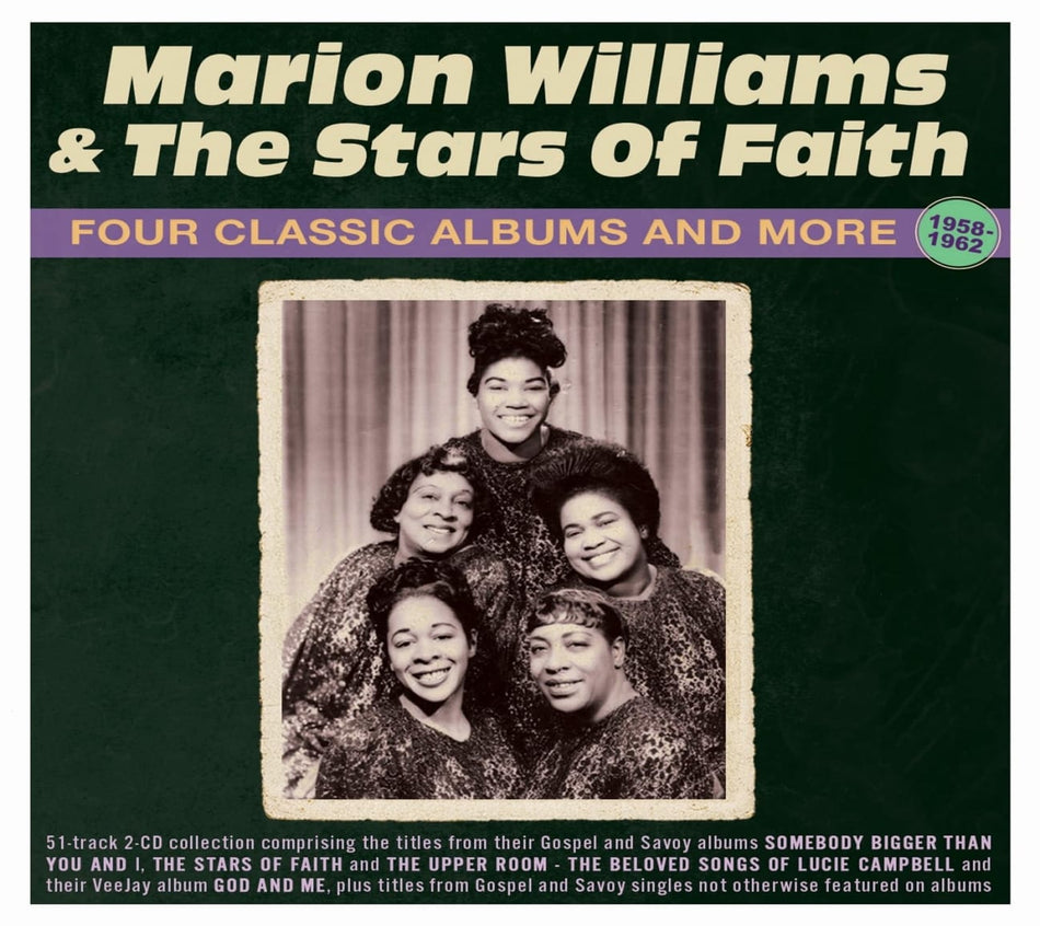 MARION WILLIAMS & THE STARS OF FAITH - Four Classic Albums And More 1958-62 - [CD]