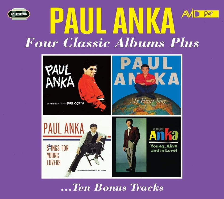 Paul Anka - My Heart Sings / Swings For Young Lovers - (2 Pack) - [CD]