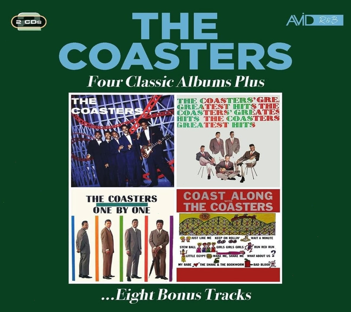 The Coasters - Four Classic Albums Plus - [CD]