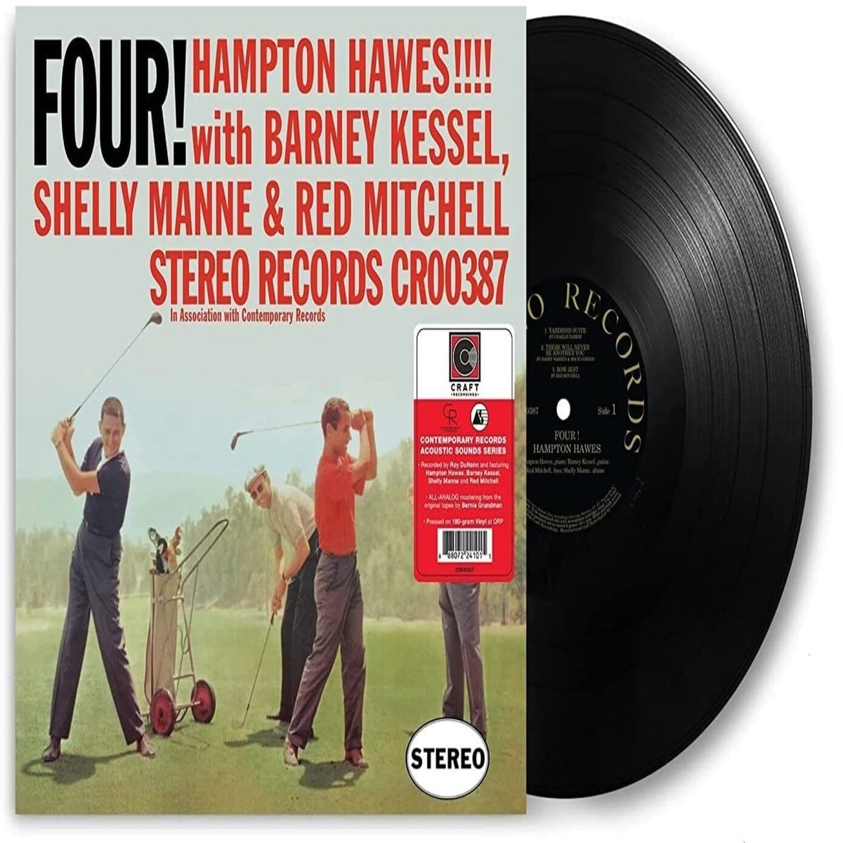 Hampton Hawes - Four! (Contemporary Records Acoustic Sounds Series) - [Vinyl]