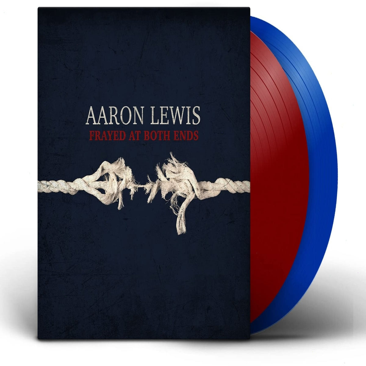 Aaron Lewis - Frayed At Both Ends (Deluxe) [Red & Blue 2] - (Deluxe Edition, Colored Vinyl, Red, Blue) - [Vinyl]