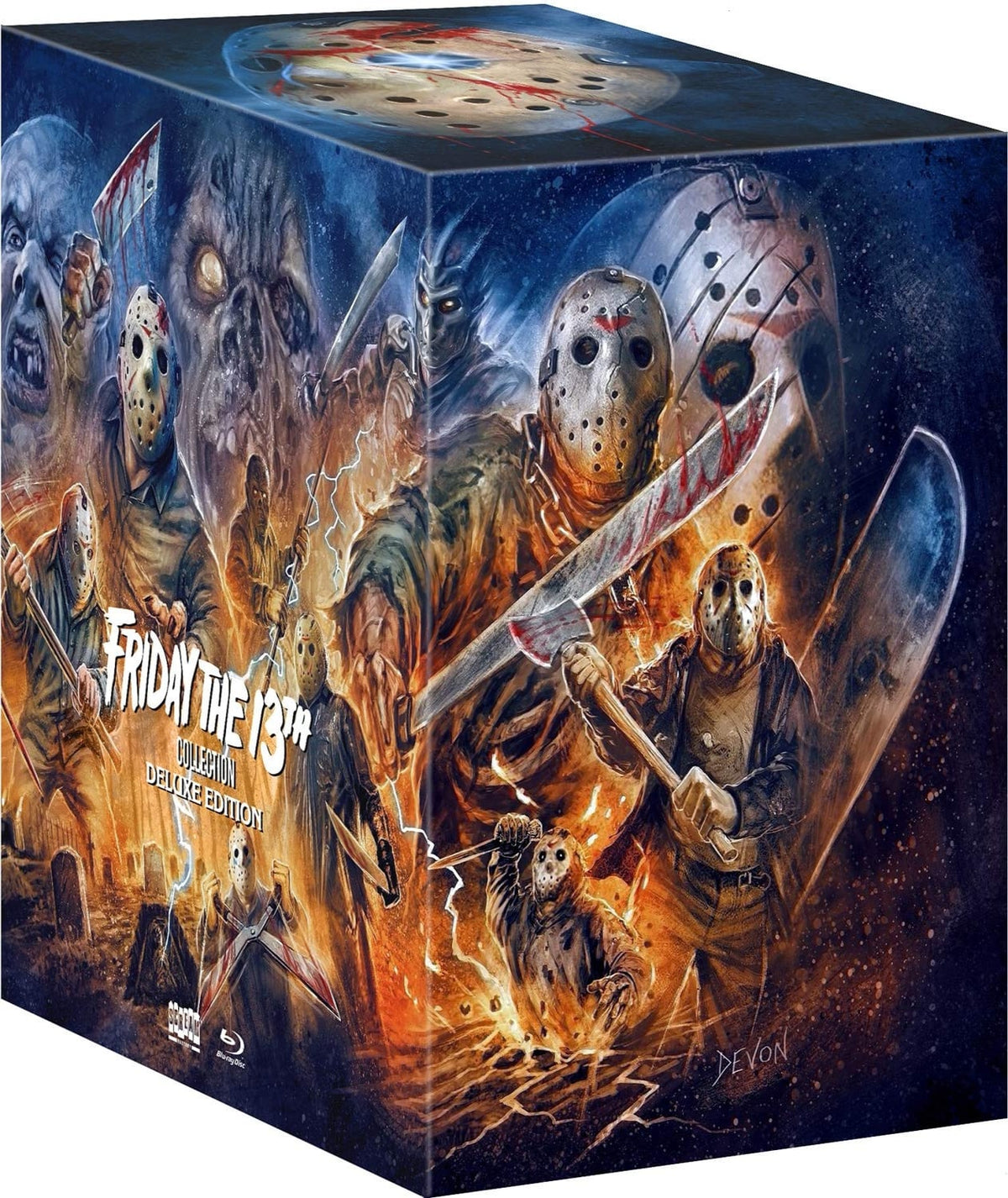 Friday the 13th Collection (Deluxe Edition) - (Deluxe Edition, Boxed Set) - [Blu-ray]