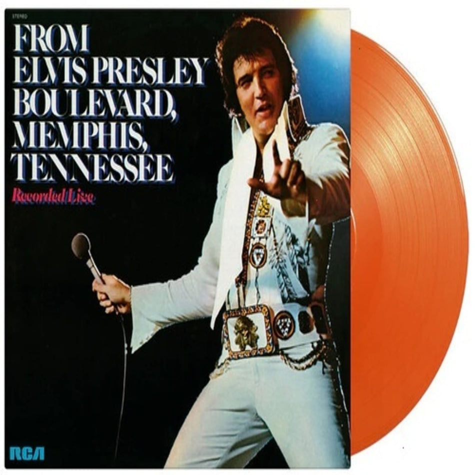Elvis Presley - From Elvis Presley Boulevard Memphis - Limited 180-Gram Orange Colored - [Vinyl]