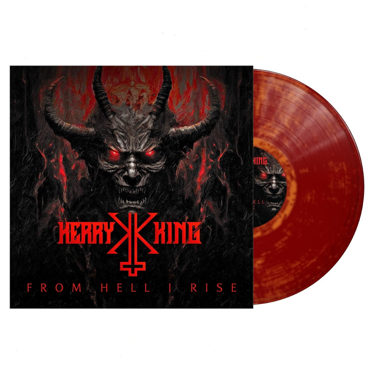 Kerry King - From Hell I Rise - (Colored Vinyl, Red, Orange, Gatefold LP Jacket) - [Vinyl]
