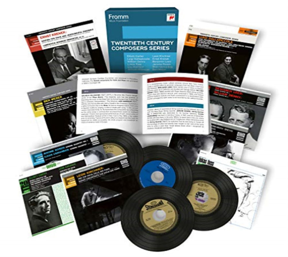 Various - FROMM MUSIC FOUNDATION TWENTIETH CENTURY COMPOSER SERIES - [CD]